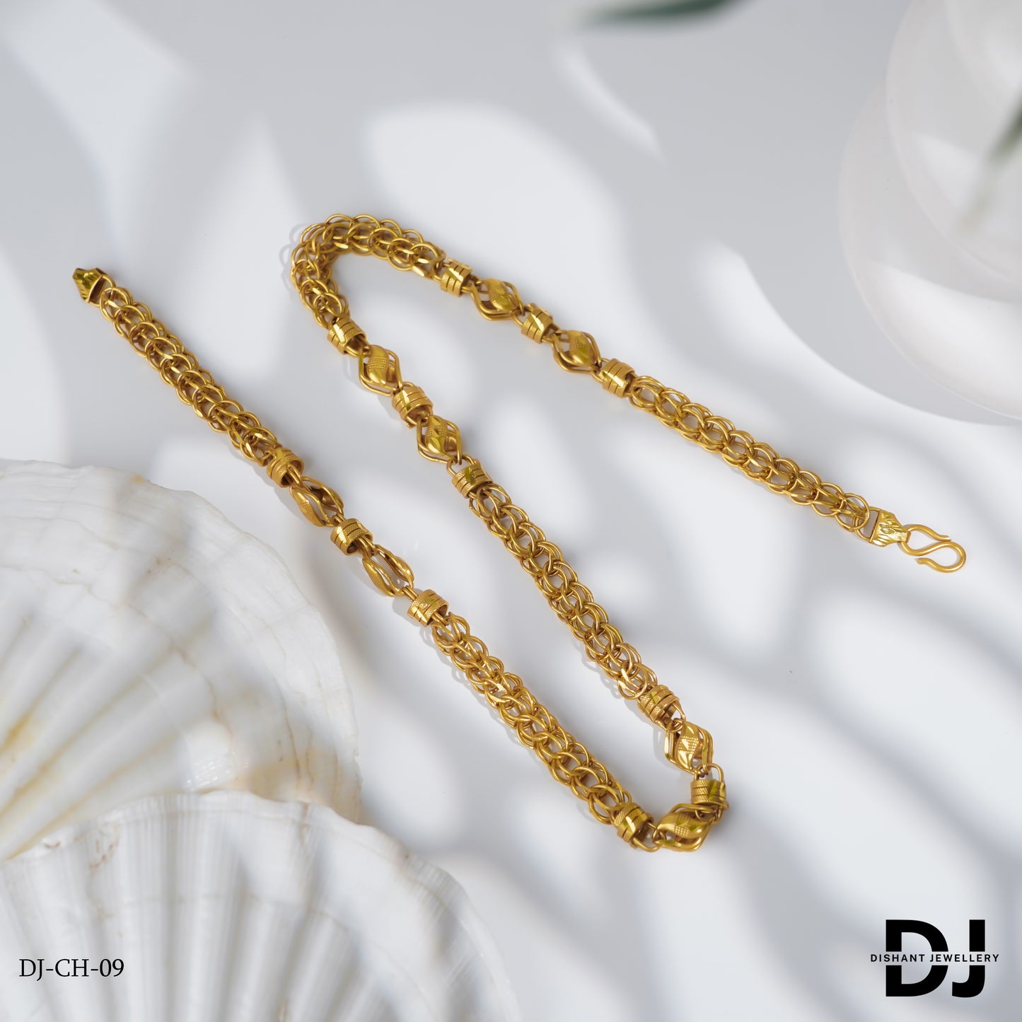 New Classical Kadi with Rassa Indo Design Chain for Men.(CH-09)