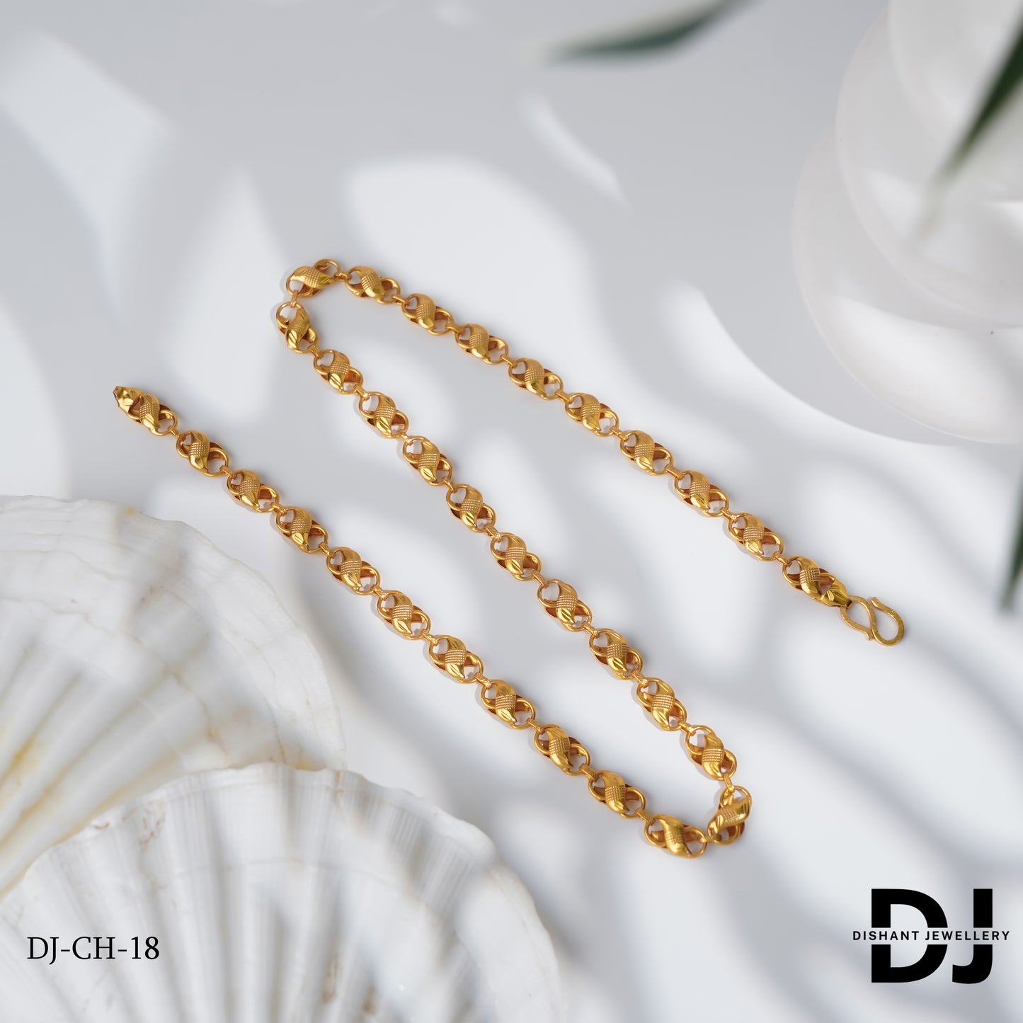 New Small Kadi Eight Type Cross koyali Design Chain for Men.(CH-18)