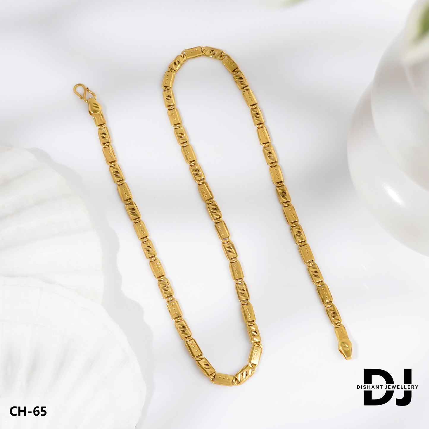 New Classical Gold Super Nawabi Chain For Man.(CH-65)