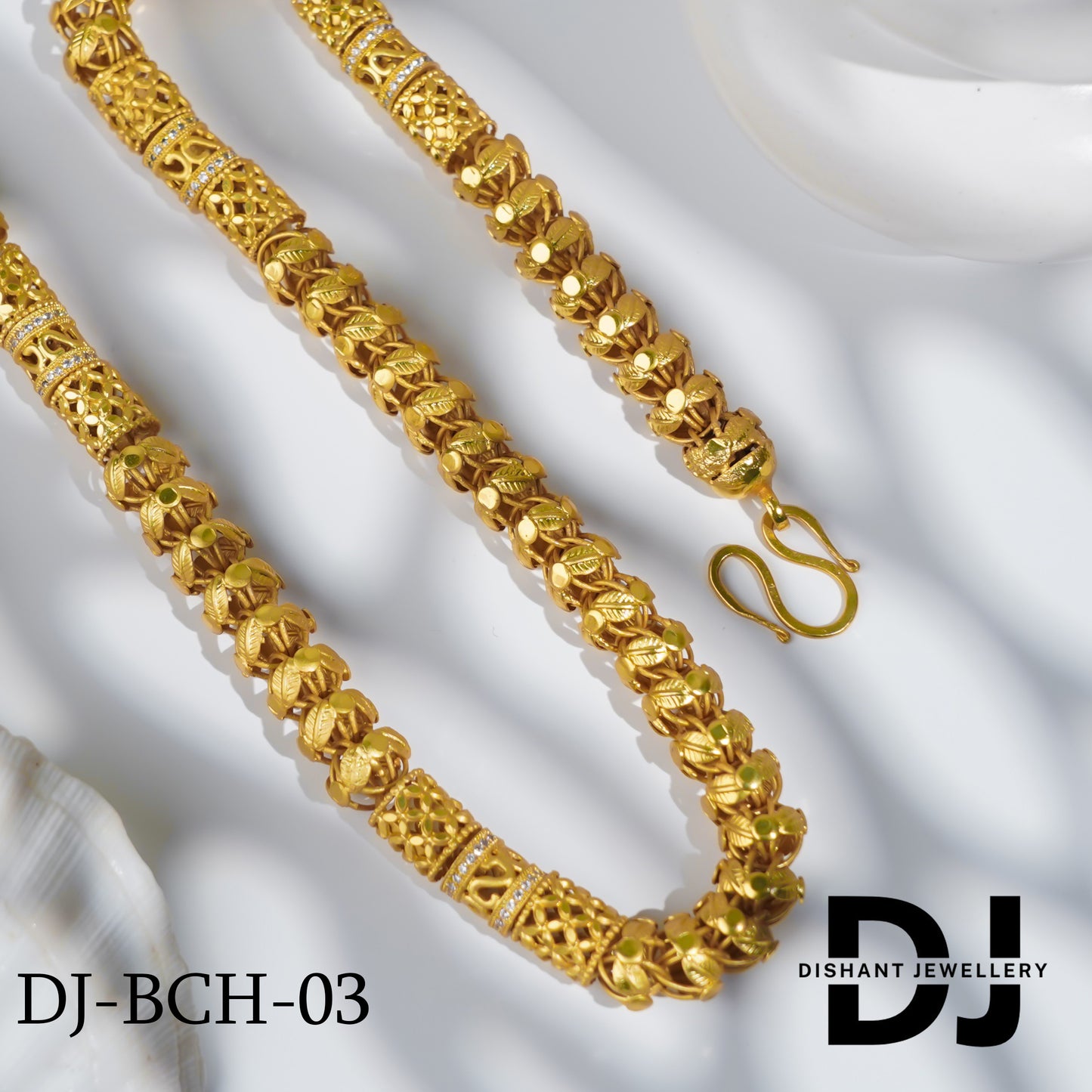 New Supers Fashionable drume on daimond ring with Micro Gold Chain for men.(BCH-03)