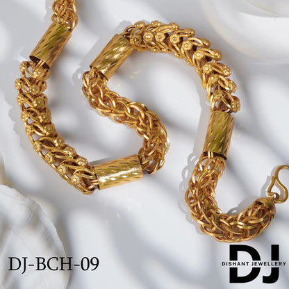New Classical rassa kadi With hollo Rajwadi Design Chain For Men.(BCH-09)