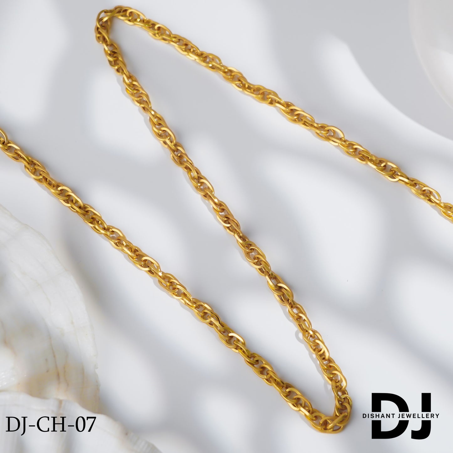 Gold Plated Lovely Design High-Quality Chain for Men.(CH-07)