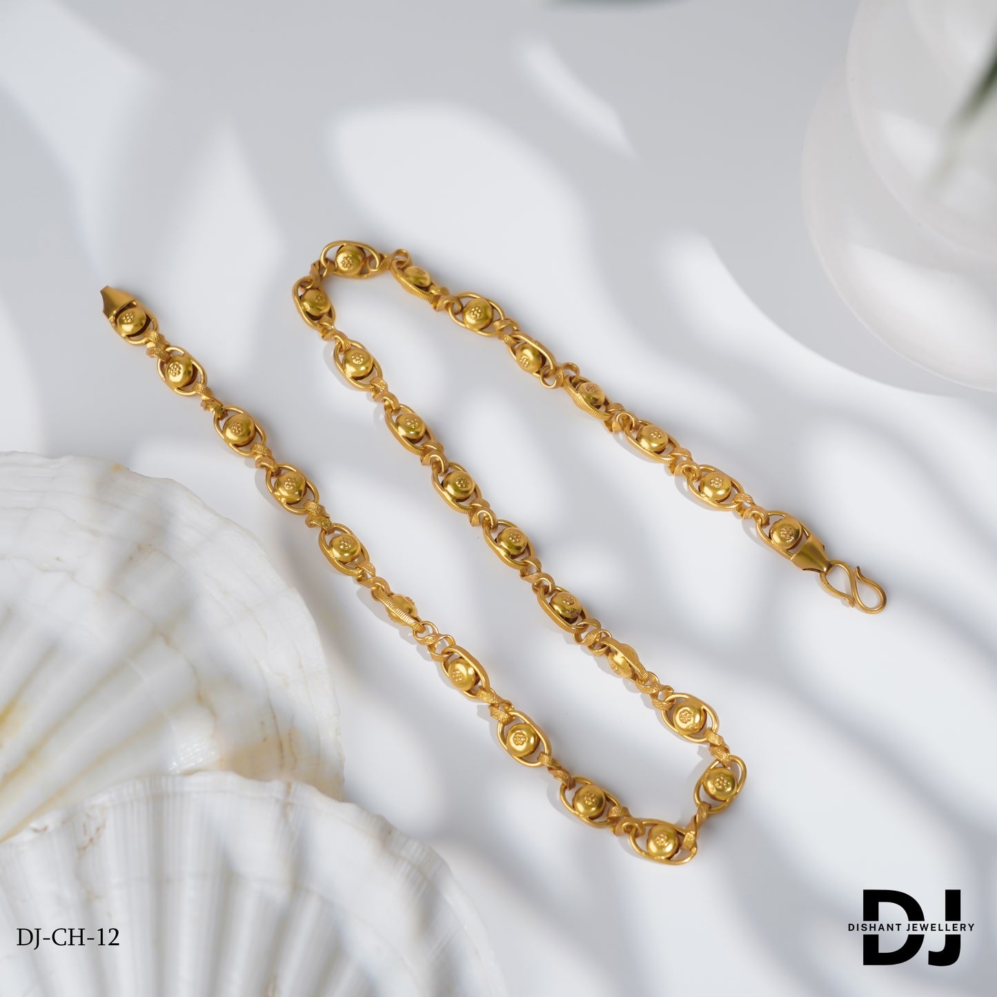 New Classical Jigro Circle In To Ball Kadi Chain for Men.(CH-12)