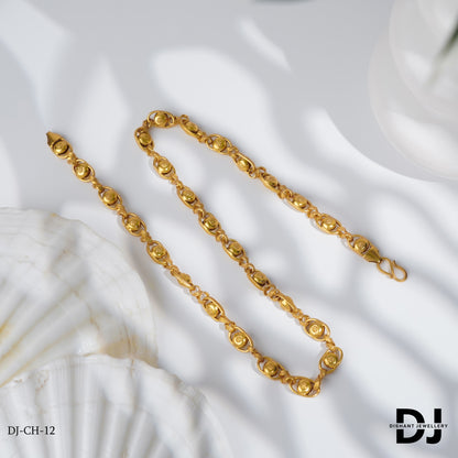 New Classical Jigro Circle In To Ball Kadi Chain for Men.(CH-12)