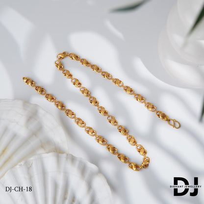 New Small Kadi Eight Type Cross koyali Design Chain for Men.(CH-18)