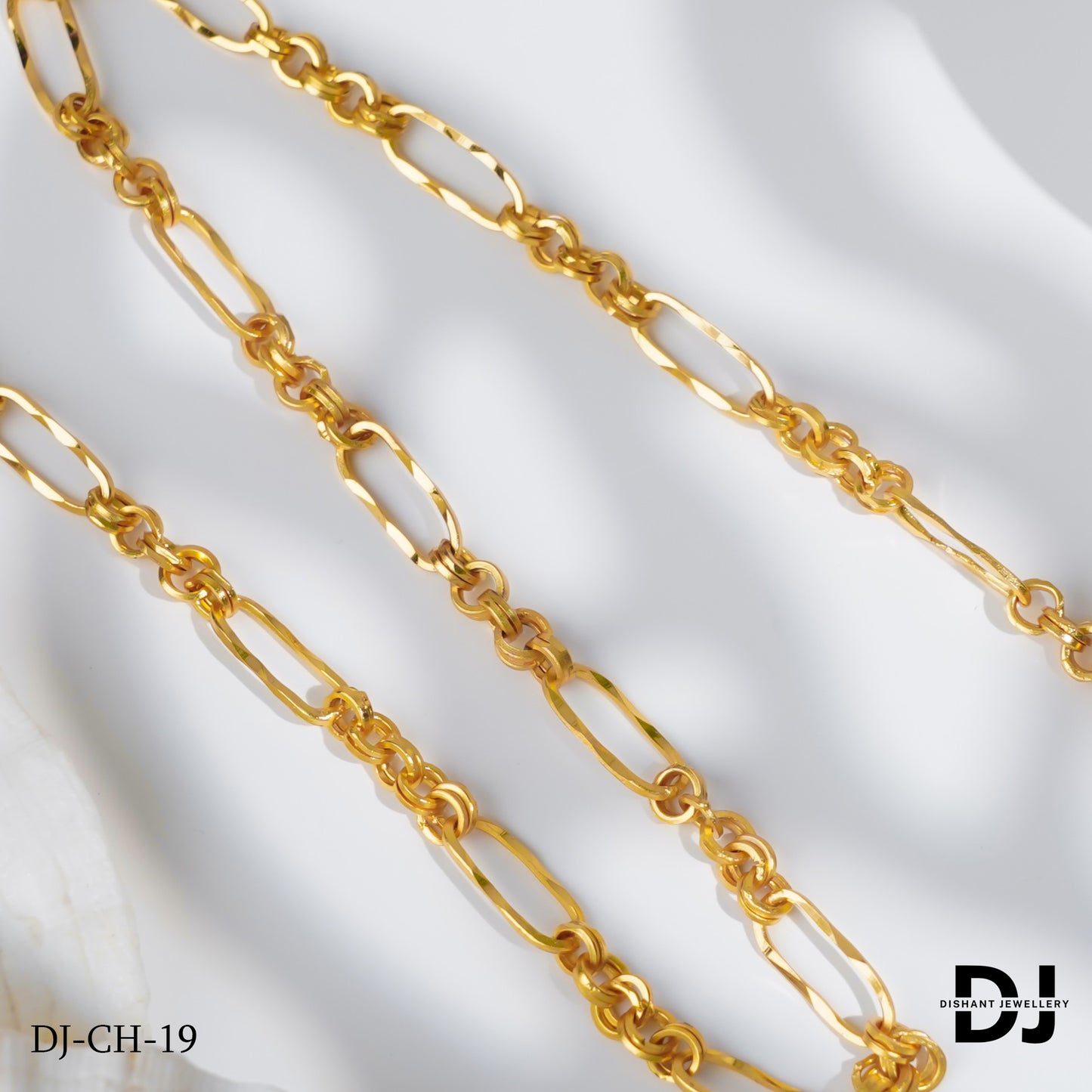 Gold Plated Gorgeous Design Fashionable Design Chain for Men.(CH-19)