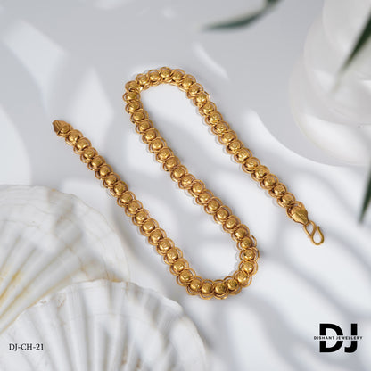 Classic Joint Kadi Into Raund Cape Design Chain For Men.(CH-21)