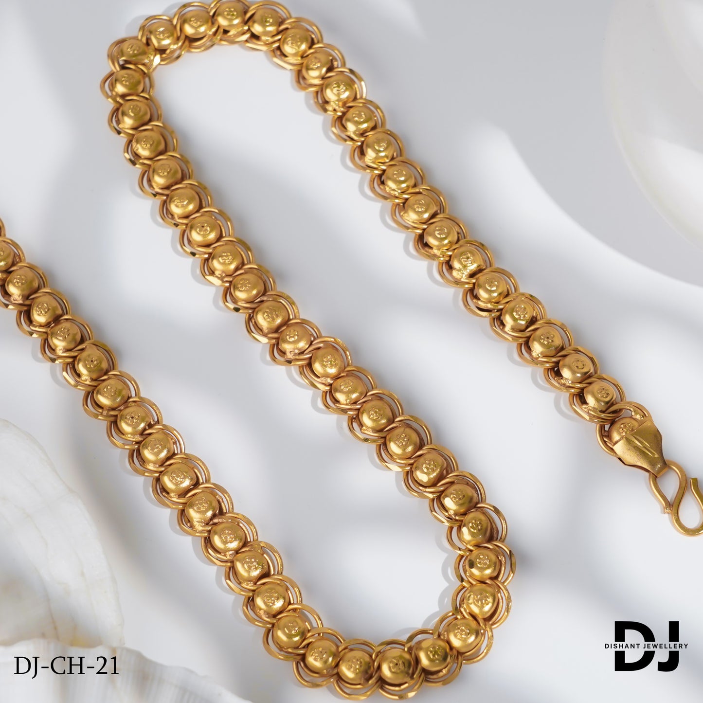 Classic Joint Kadi Into Raund Cape Design Chain For Men.(CH-21)