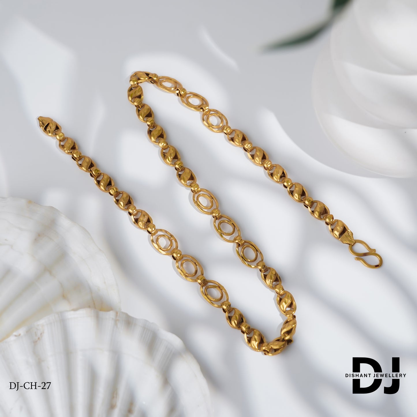 Exclusive Nawabi Detailed Design Chain for Men.(CH-27)