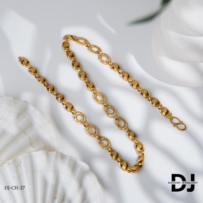 Exclusive Nawabi Detailed Design Chain for Men.(CH-27)