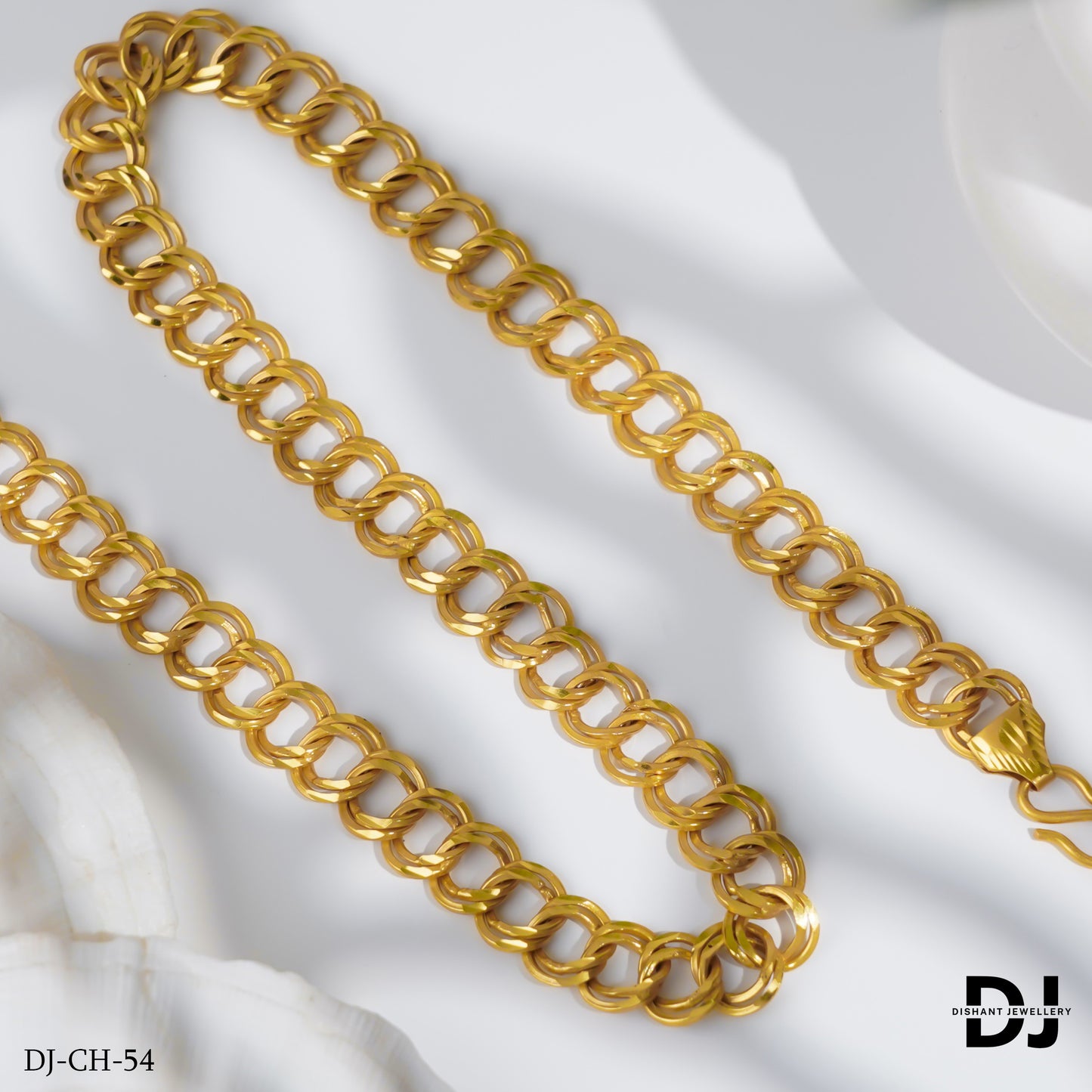 Classical Gold Finish Kadi Chain for Men.(CH-54)