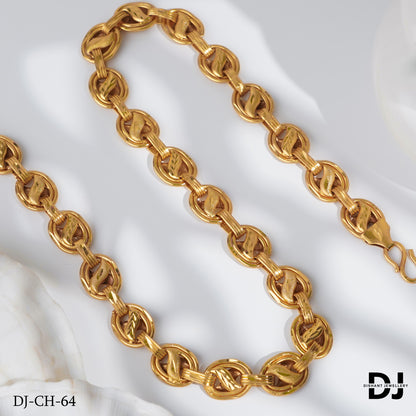 New Big Koyali High Quality Of Gold Desing Men’s Fashion Chain.( CH-64)