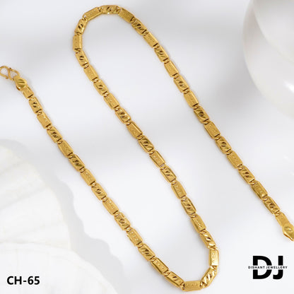 New Classical Gold Super  Nawabi Chain For Man.(CH-65)