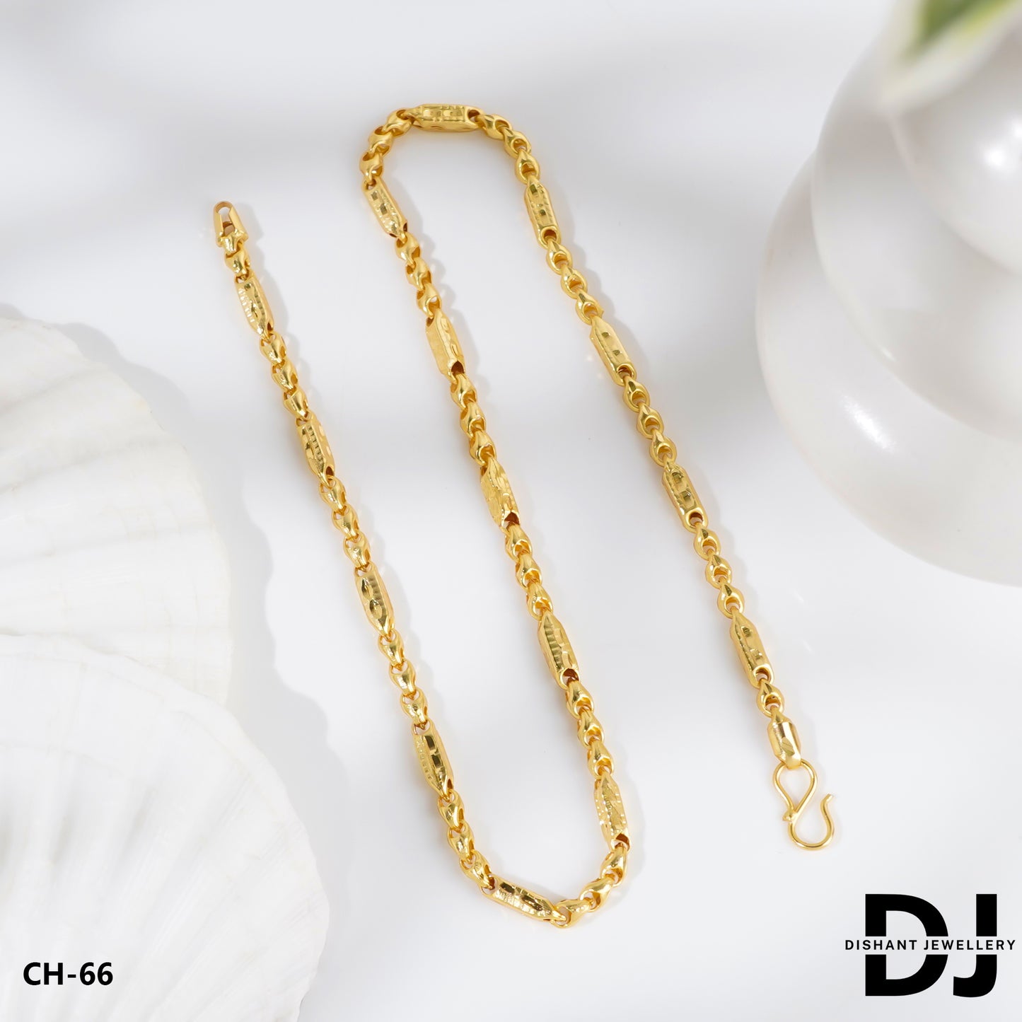 New Classical Gold Nawabi Chain For Man.(CH-66)