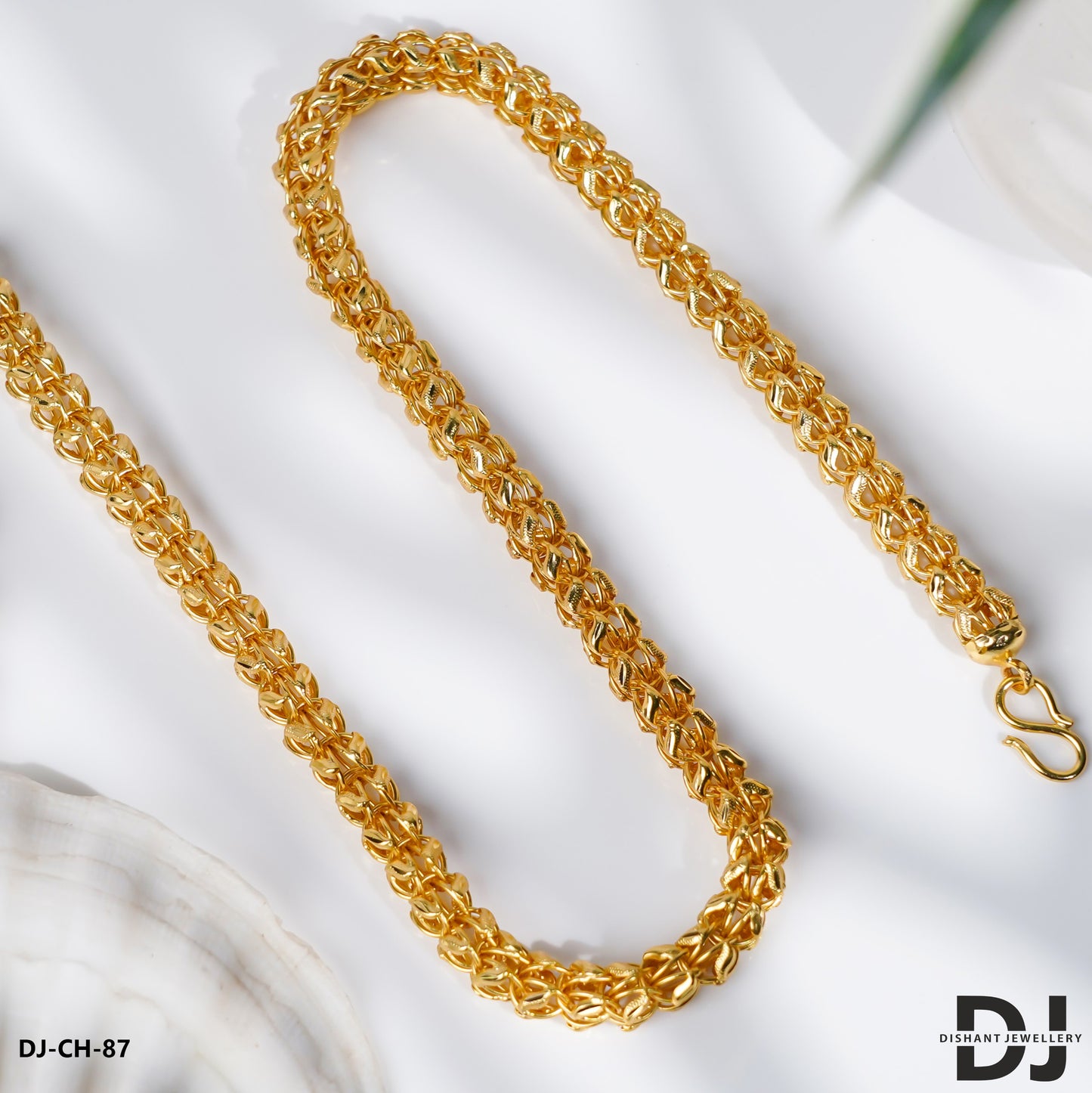 Classical Small Koyali with Joint Kadi Design Rassa Chain For Men.(CH-87)