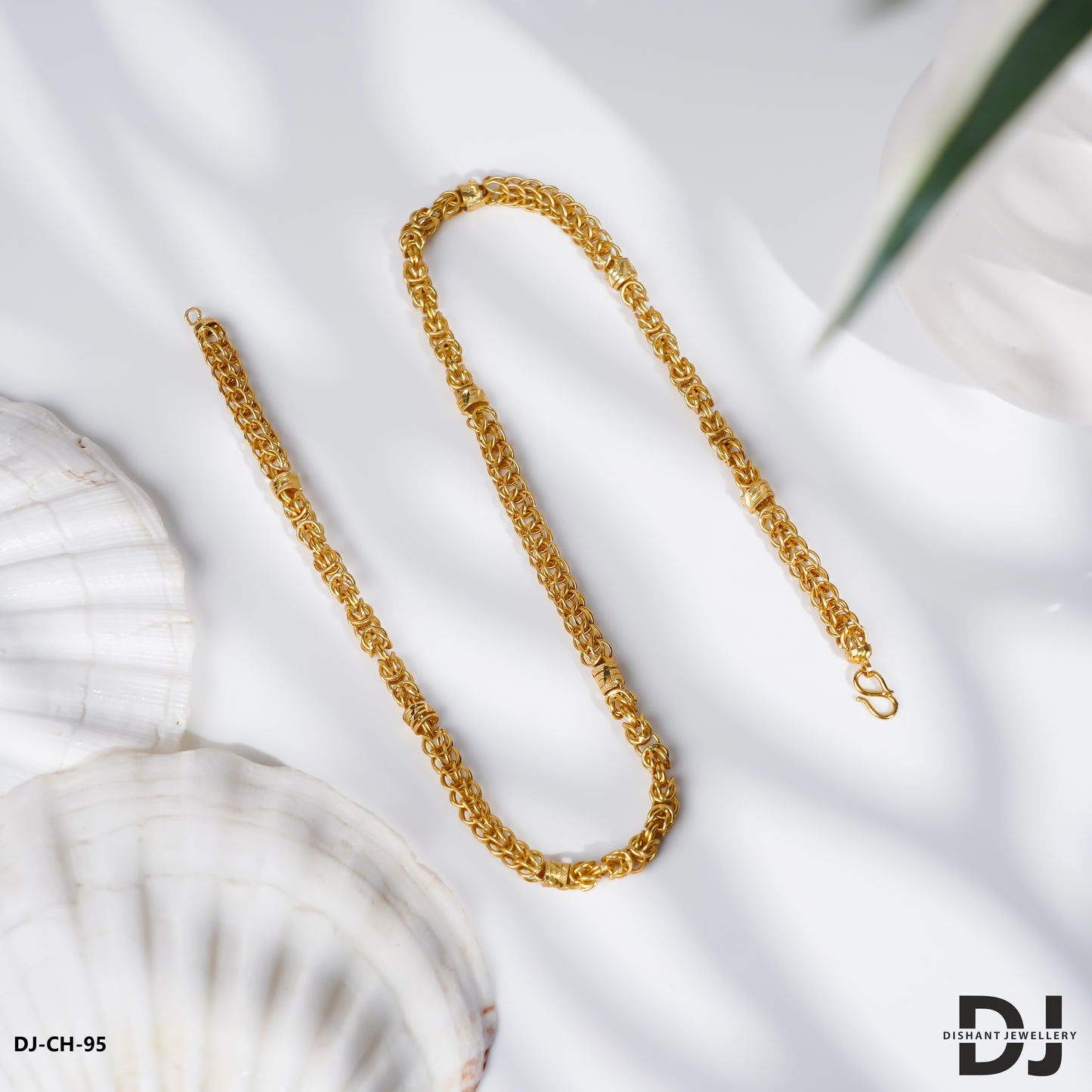New Classical Gold design bahubali with Kadi Chain for Men.(CH-95)