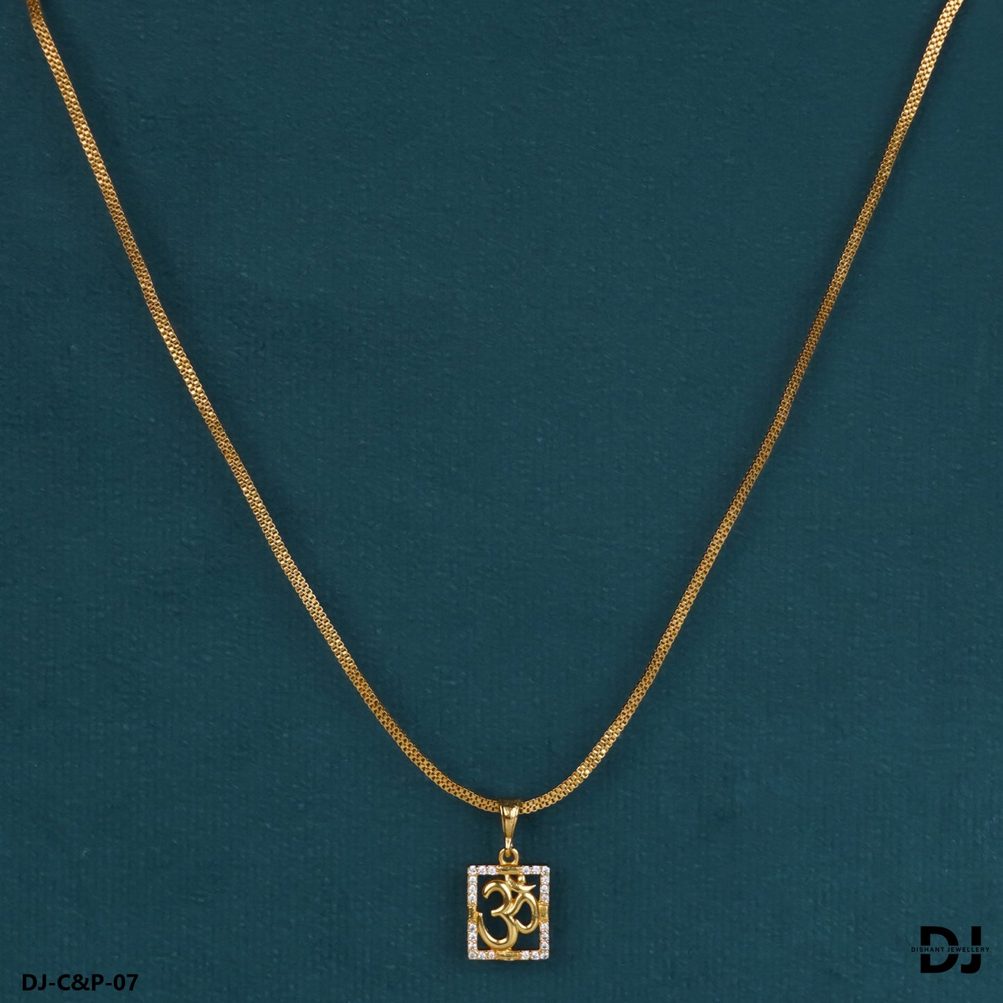 2 Line Box Chain with OM pendal for Men.(CP-07)