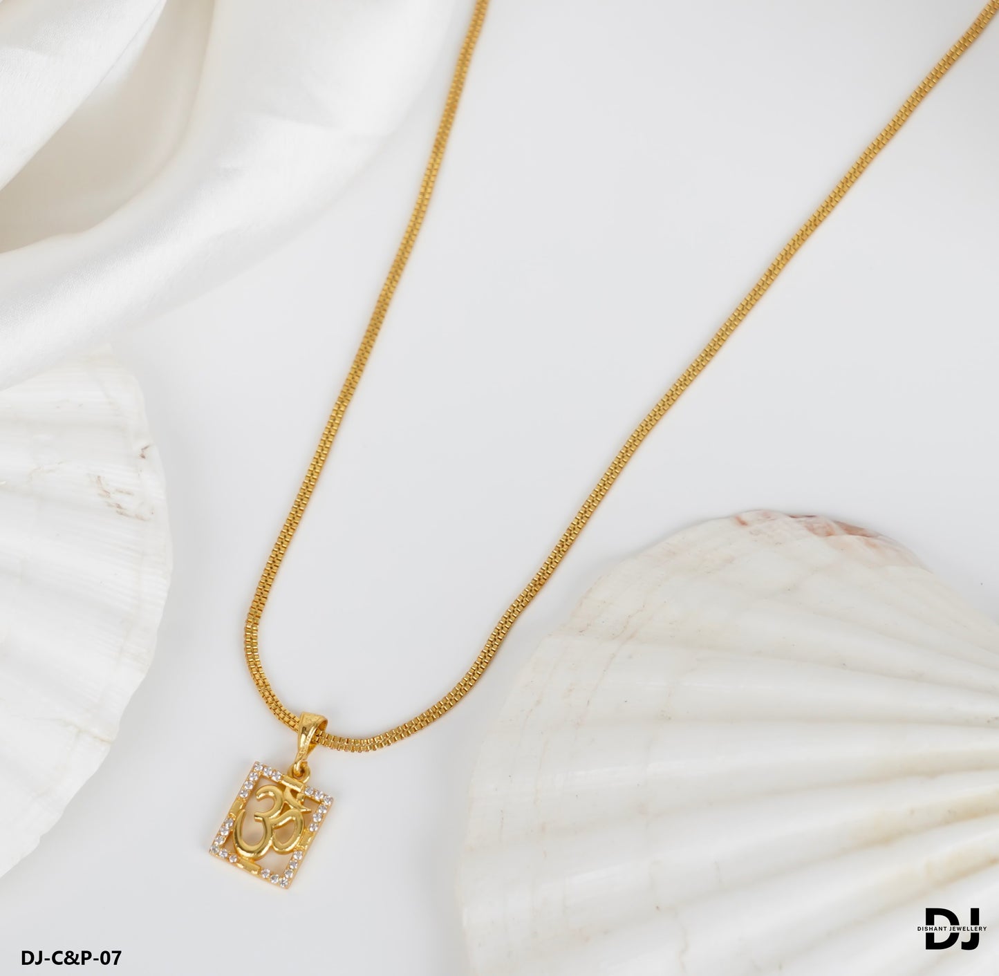 2 Line Box Chain with OM pendal for Men.(CP-07)