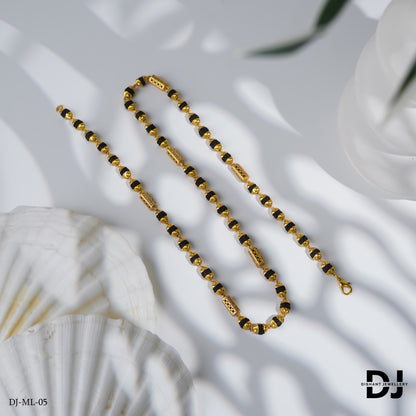 New Gold Forming Lovely Design High-quality Rudraksha Mala For Men.(ML-05)