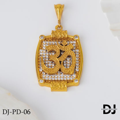 New  Diamond BIG OM Pendant for Men.(PD-06)