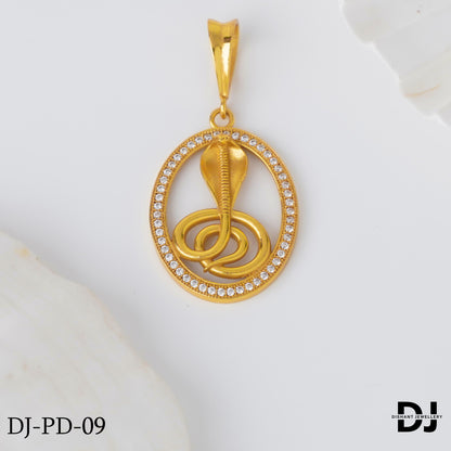 Superior Diamond Goga Pendant for Men.(PD-09)