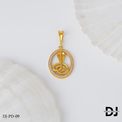 Superior Diamond Goga Pendant for Men.(PD-09)