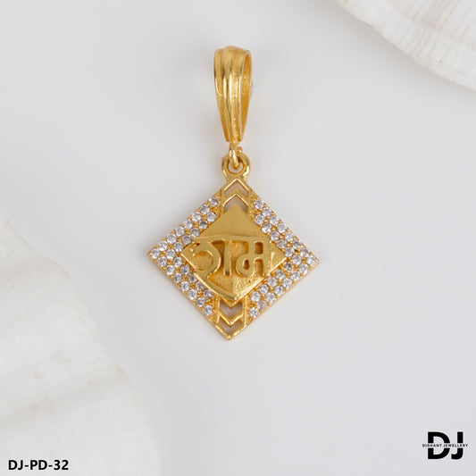 New classic Superior Diamond RAM Pendant for Men.(PD-32)