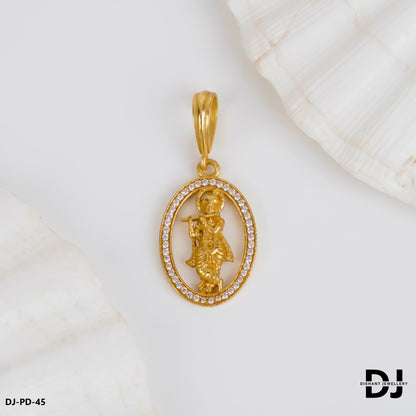 Superior Diamond KRISHNA Pendant for Men (PD-45)